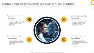 AI Text To Image Generator Platform Powerpoint Presentation Slides AI CD V Analytical Content Ready