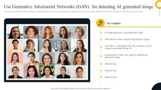 AI Text To Image Generator Platform Use Generative Adversarial Networks Gan For Detecting AI SS V