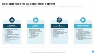 AI Text To Speech Generator Platform Powerpoint Presentation Slides AI CD V Pre-designed Customizable