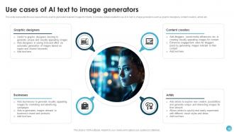 AI Text To Speech Generator Platform Powerpoint Presentation Slides AI CD V Aesthatic Compatible