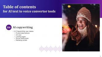 AI Text To Voice Convertor Tools Powerpoint Presentation Slides AI CD V Multipurpose Images