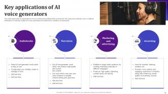 AI Text To Voice Convertor Tools Powerpoint Presentation Slides AI CD V Interactive Best