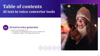 AI Text To Voice Convertor Tools Powerpoint Presentation Slides AI CD V Visual Best