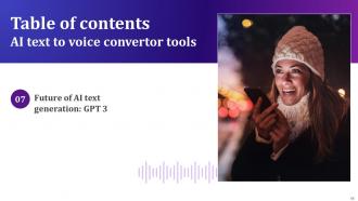 AI Text To Voice Convertor Tools Powerpoint Presentation Slides AI CD V Multipurpose Best