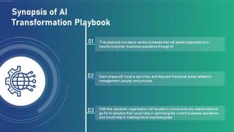 Ai Transformation Playbook Synopsis Of Ai Transformation Playbook