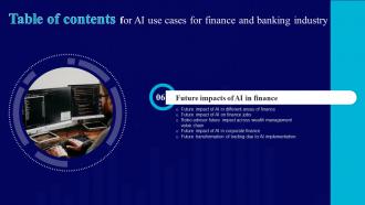 AI Use Cases For Finance And Banking Industry AI CD V Ideas Image