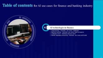 AI Use Cases For Finance And Banking Industry AI CD V Images Slides