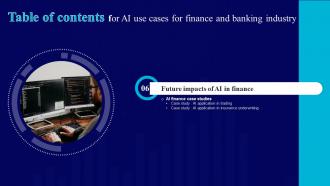 AI Use Cases For Finance And Banking Industry AI CD V Editable Image