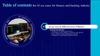 AI Use Cases For Finance And Banking Industry AI CD V Attractive Idea