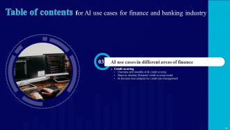 AI Use Cases For Finance And Banking Industry AI CD V Image Ideas
