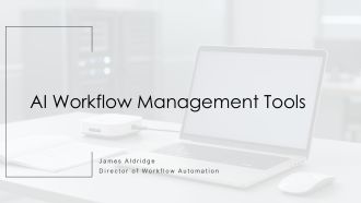 AI Workflow Management Tools PPT Example VA
