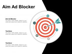 Aim ad blocker ppt powerpoint presentation gallery visual aids cpb
