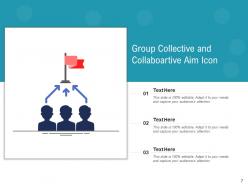 Aim icon business achievement financial collaboartive arrow circles