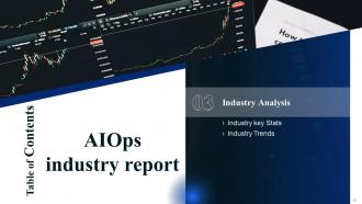 AIOps Industry Report Powerpoint Presentation Slides