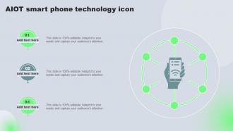 AIOT Smart Phone Technology Icon