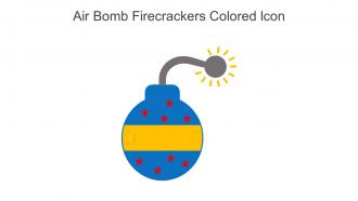 Air Bomb Firecrackers Colored Icon In Powerpoint Pptx Png And Editable Eps Format
