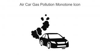 Air Car Gas Pollution Monotone Icon In Powerpoint Pptx Png And Editable Eps Format