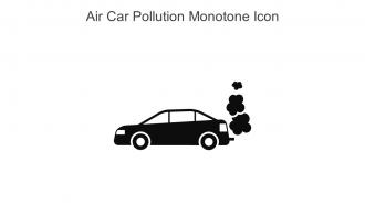 Air Car Pollution Monotone Icon In Powerpoint Pptx Png And Editable Eps Format