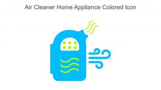 Air Cleaner Home Appliance Colored Icon In Powerpoint Pptx Png And Editable Eps Format