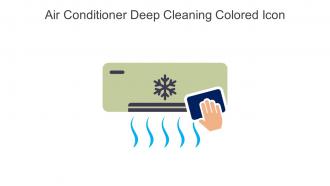 Air Conditioner Deep Cleaning Colored Icon In Powerpoint Pptx Png And Editable Eps Format