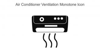 Air Conditioner Ventilation Monotone Icon In Powerpoint Pptx Png And Editable Eps Format