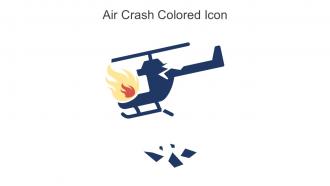 Air Crash Colored Icon In Powerpoint Pptx Png And Editable Eps Format