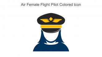 Air Female Flight Pilot Colored Icon In Powerpoint Pptx Png And Editable Eps Format