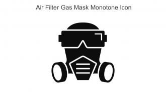 Air Filter Gas Mask Monotone Icon In Powerpoint Pptx Png And Editable Eps Format