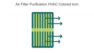 Air Filter Purification HVAC Colored Icon In Powerpoint Pptx Png And Editable Eps Format