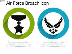 Air force broach icon