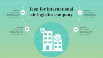 Air Logistics Powerpoint Ppt Template Bundles Aesthatic Multipurpose
