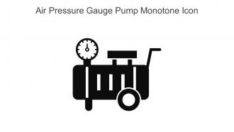 Air Pressure Gauge Pump Monotone Icon In Powerpoint Pptx Png And Editable Eps Format