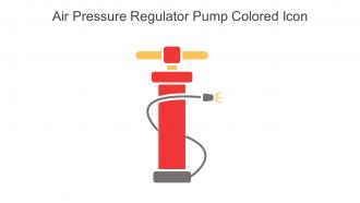 Air Pressure Regulator Pump Colored Icon In Powerpoint Pptx Png And Editable Eps Format