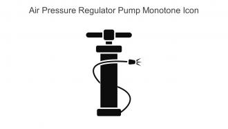 Air Pressure Regulator Pump Monotone Icon In Powerpoint Pptx Png And Editable Eps Format