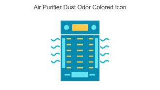 Air Purifier Dust Odor Colored Icon In Powerpoint Pptx Png And Editable Eps Format