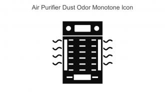 Air Purifier Dust Odor Monotone Icon In Powerpoint Pptx Png And Editable Eps Format