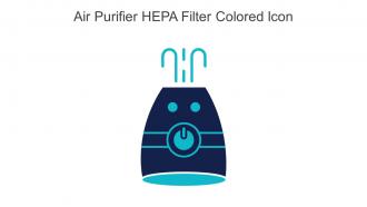 Air Purifier HEPA Filter Colored Icon In Powerpoint Pptx Png And Editable Eps Format