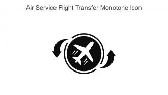 Air Service Flight Transfer Monotone Icon In Powerpoint Pptx Png And Editable Eps Format