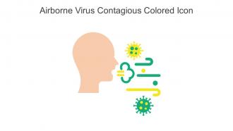 Airborne Virus Contagious Colored Icon In Powerpoint Pptx Png And Editable Eps Format