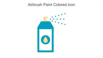 Airbrush Paint Colored Icon In Powerpoint Pptx Png And Editable Eps Format