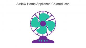 Airflow Home Appliance Colored Icon In Powerpoint Pptx Png And Editable Eps Format