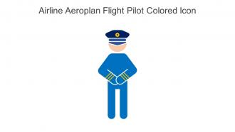Airline Aeroplan Flight Pilot Colored Icon In Powerpoint Pptx Png And Editable Eps Format