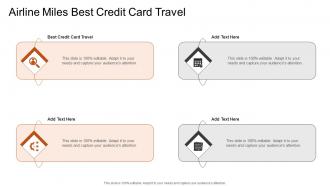 Airline Miles Best Credit Card Travel In Powerpoint And Google Slides Cpb