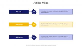 Airline Miles In Powerpoint And Google Slides Cpb