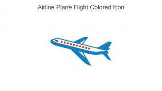 Airline Plane Flight Colored Icon In Powerpoint Pptx Png And Editable Eps Format