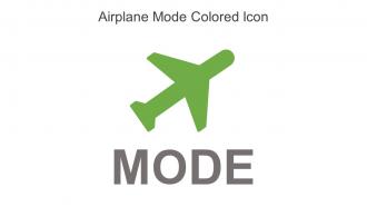 Airplane Mode Colored Icon In Powerpoint Pptx Png And Editable Eps Format