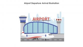Airport Departure Arrival Illustration