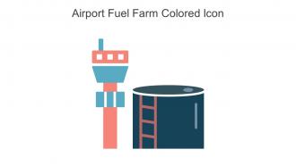 Airport Fuel Farm Colored Icon In Powerpoint Pptx Png And Editable Eps Format