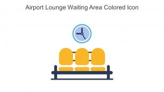 Airport Lounge Waiting Area Colored Icon In Powerpoint Pptx Png And Editable Eps Format