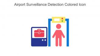 Airport Surveillance Detection Colored Icon In Powerpoint Pptx Png And Editable Eps Format